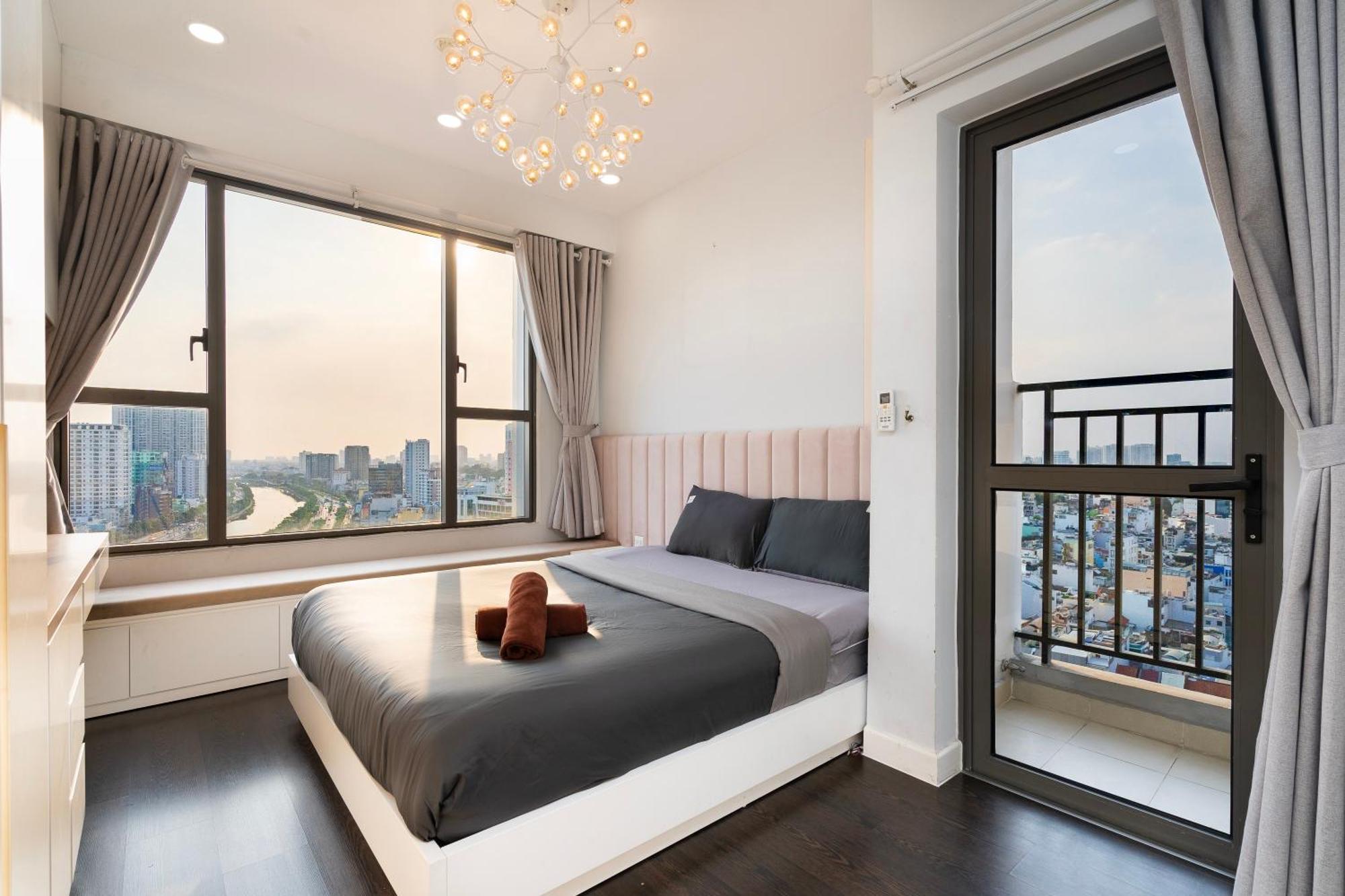 Double E Saigon Apartment In Rivergate Building Хошимін Екстер'єр фото